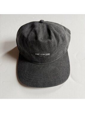 Aimé Leon Dore ALD Micro Logo Dad Hat in Jet Black (Adjustable Strapback)